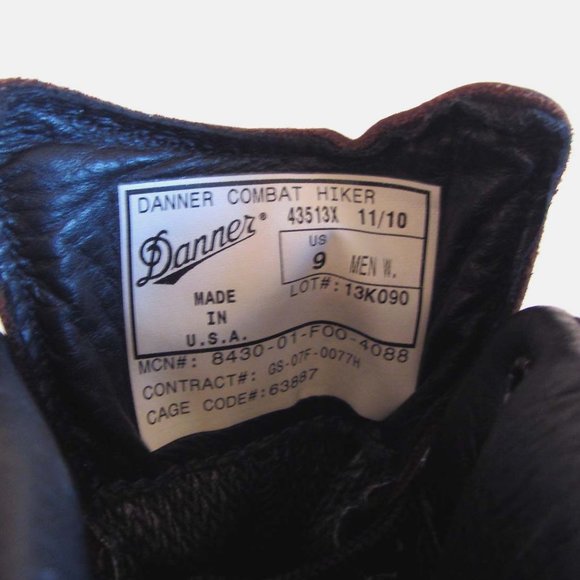Danner Brown and Black Men's Boots / Combat Hikers - Picture 8 of 8